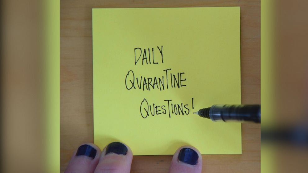 Ask yourself these six 'quarantine questions' for healthy daily self-care