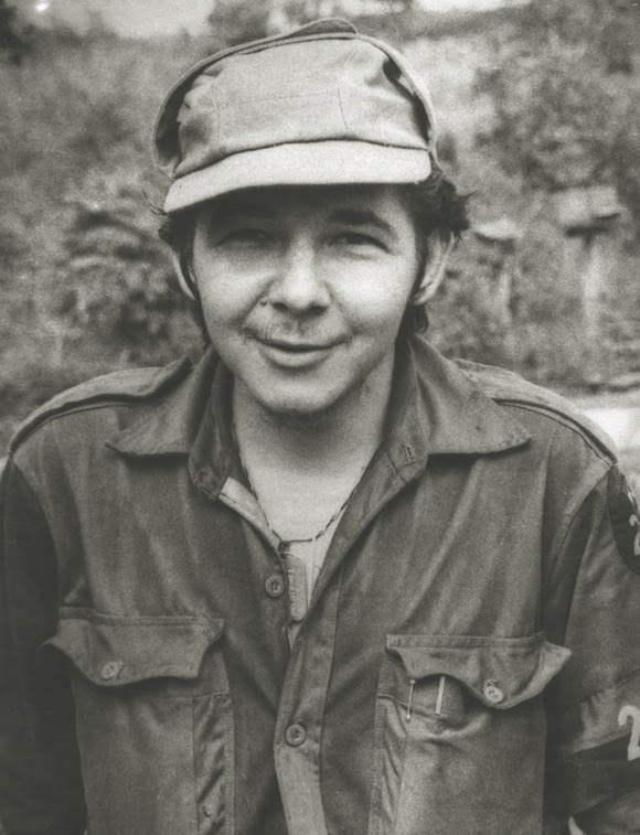 Raúl Castro en los días de la Operación Antiaérea. Foto: Archivos de la Oficina de Asuntos Históricos del Consejo de Estado.