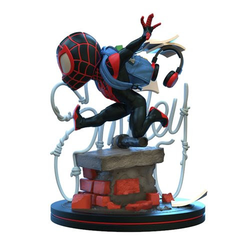 Image of Spider-Man Miles Morales Q-Fig Elite Diorama - JANUARY 2021