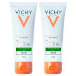 Vichy Idéal Soleil Purify Kit com 2 Unidades Protetor Solar Facial FPS70 40g