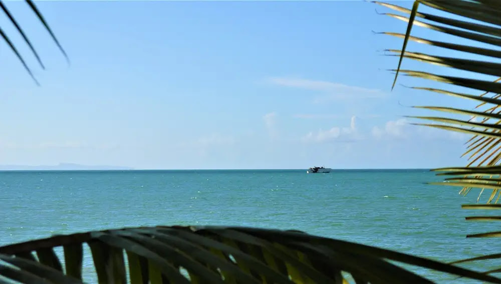 Vista al mar desde las playas de Miches