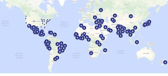 Google Map of FY 2020 Grantees