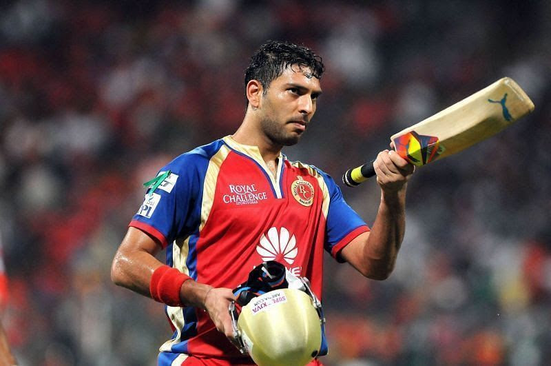 Yuvraj Singh was signed by RCB for &acirc;&sup1;14 crores in IPL 2014.