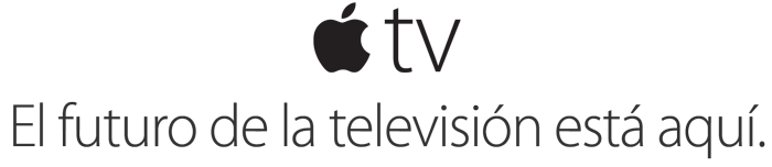 Apple TV. El futuro de la televisión está aquí.