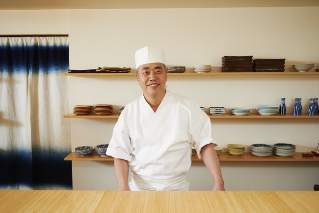 神田裕行さん(日本料理店「かんだ」主人) 写真/川村 隆
