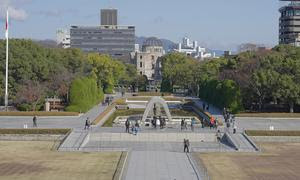 El Parque de la Paz en Hiroshima.