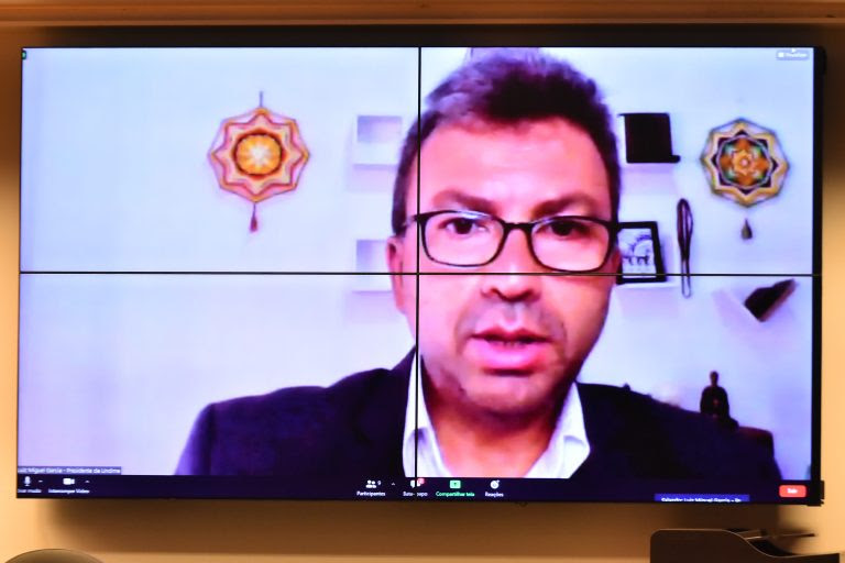 Audiência Pública - Acompanhamento da Política Nacional de Alfabetização (PNA) e de seus desdobramentos no Programa Nacional do Livro. President da Undime, Luiz Miguel Martins Garcia