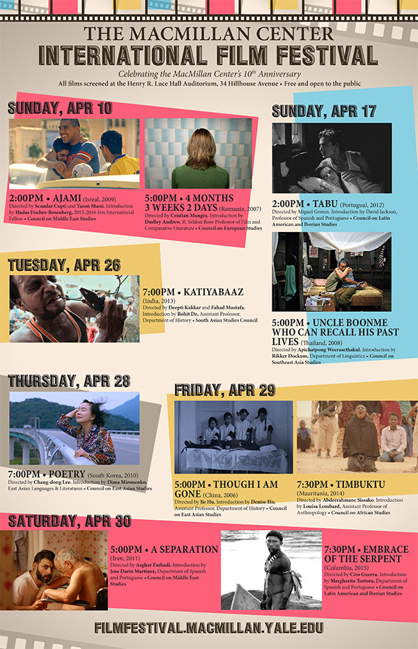 The MacMillan Center International Film Festival