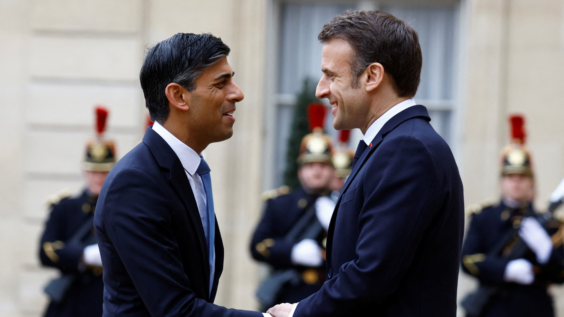 France and Britain strike migration deal.