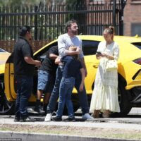 Ben Affleck's 10-year-old crashes Lamborghini