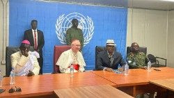 En julio, el Cardenal Parolin visitó la República Democrática del Congo y Sudán del Sur por decisión del Papa Francisco. (Vatican Media)