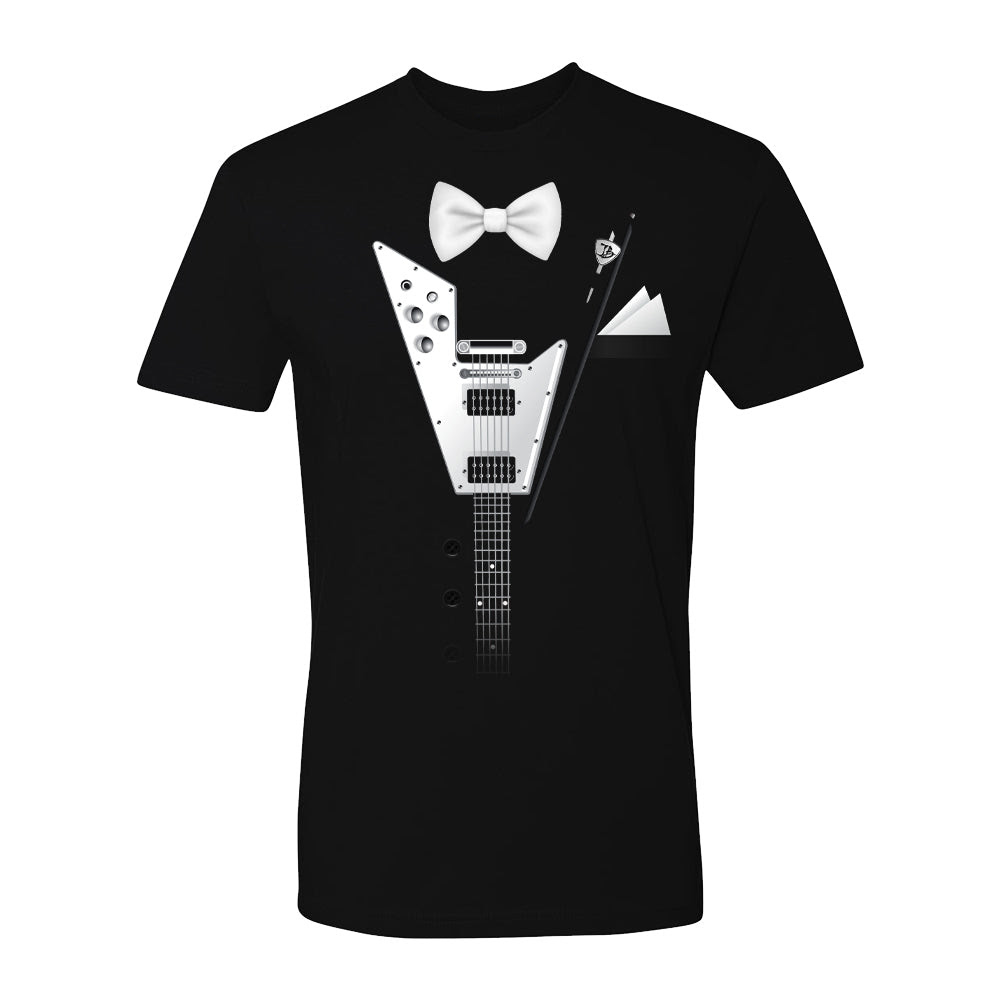 Image of Flying V Tuxedo T-Shirt (Unisex)