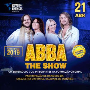 Espaço das Américas recebe o ABBA The Show 