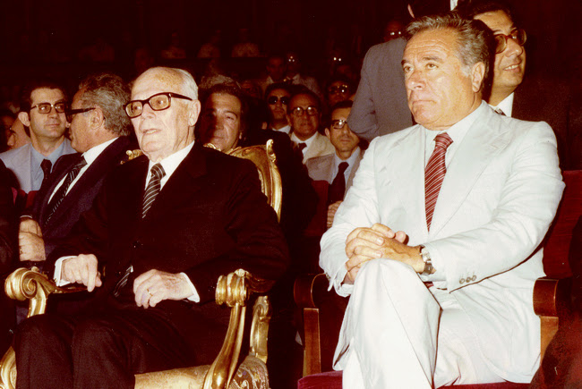 Tarricone a Bari con Pertini