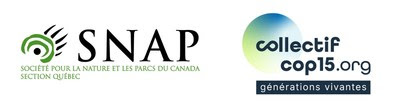 SNAP Québec and Collectif COP15 logos