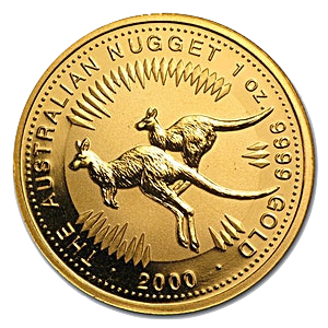 1 oz gold kangaroo coin