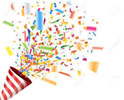 Exploding Party Popper With Confetti Royalty Free Cliparts, Vectors, And  Stock Illustration. Image 64941988.