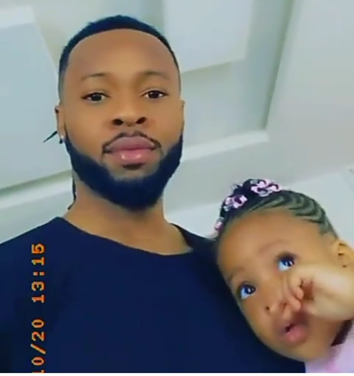 Flavour and his youngest daughter Kaima celebrate their birthdays (video)