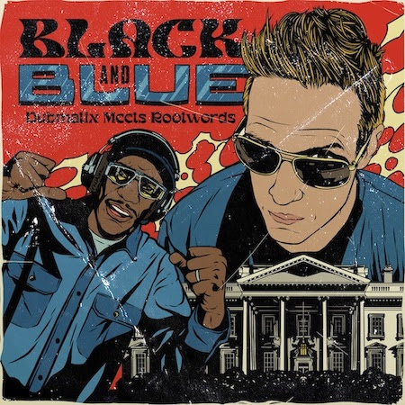 Cover: Dubmatix & Rootwards - Black and Blue