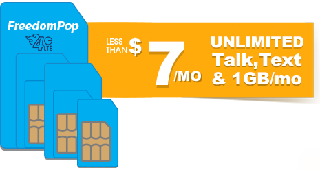 Less than $7/month Unlimited T...