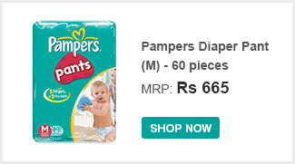 Pampers Diaper Pant (M) - 60 pieces