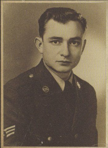Johnny                                      Cash during his time in the Air                                      Force.: 