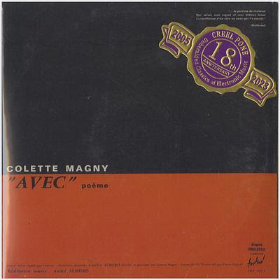 [CP 252 CD] Colette Magny, André Almuro; &quot;Avec&quot; Poème, Poésie De Cruauté
