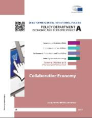 collaborative economy © European Parliament (2017) Proceedings from the workshop on the Collaborative Economy
