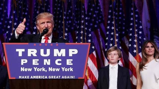 Trump Announces Plans To Make America Great Again. Humble Speech