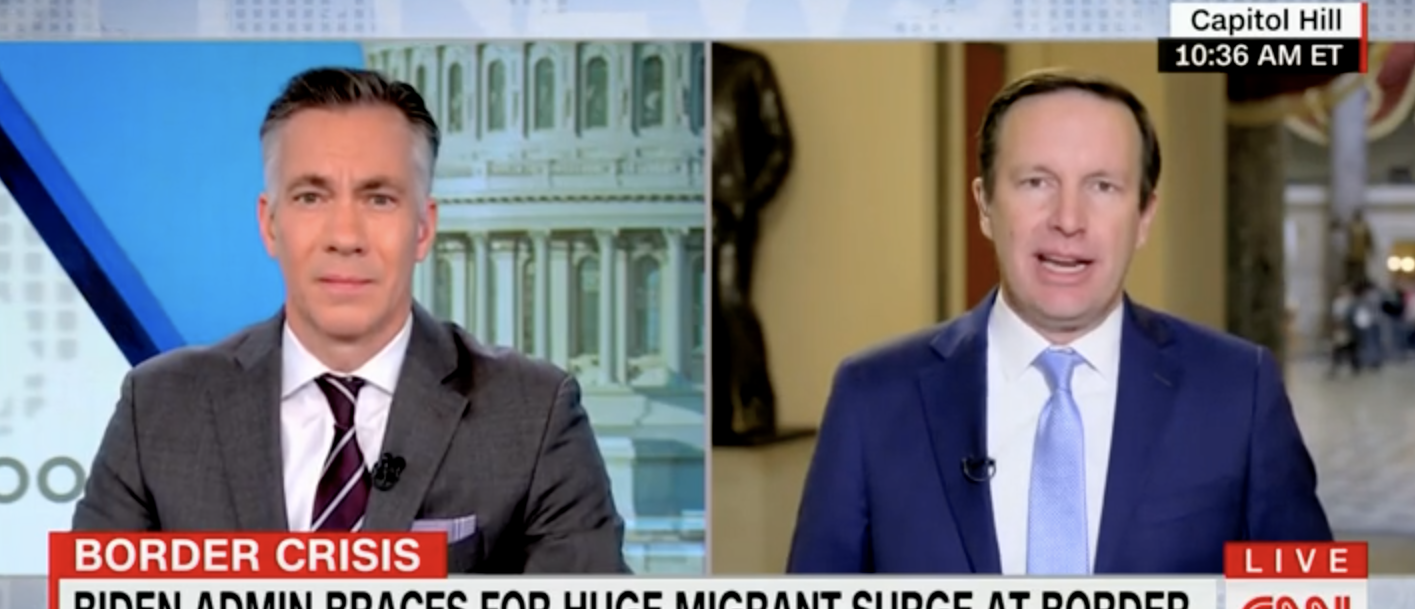 ‘Is That Fair?’: Dem Sen. Chris Murphy Spars With CNN Host After Claiming ‘Chaos’ At Border Is GOP’s Fault