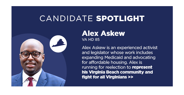 Candidate Spotlight: Alex Askew, VA HD 85