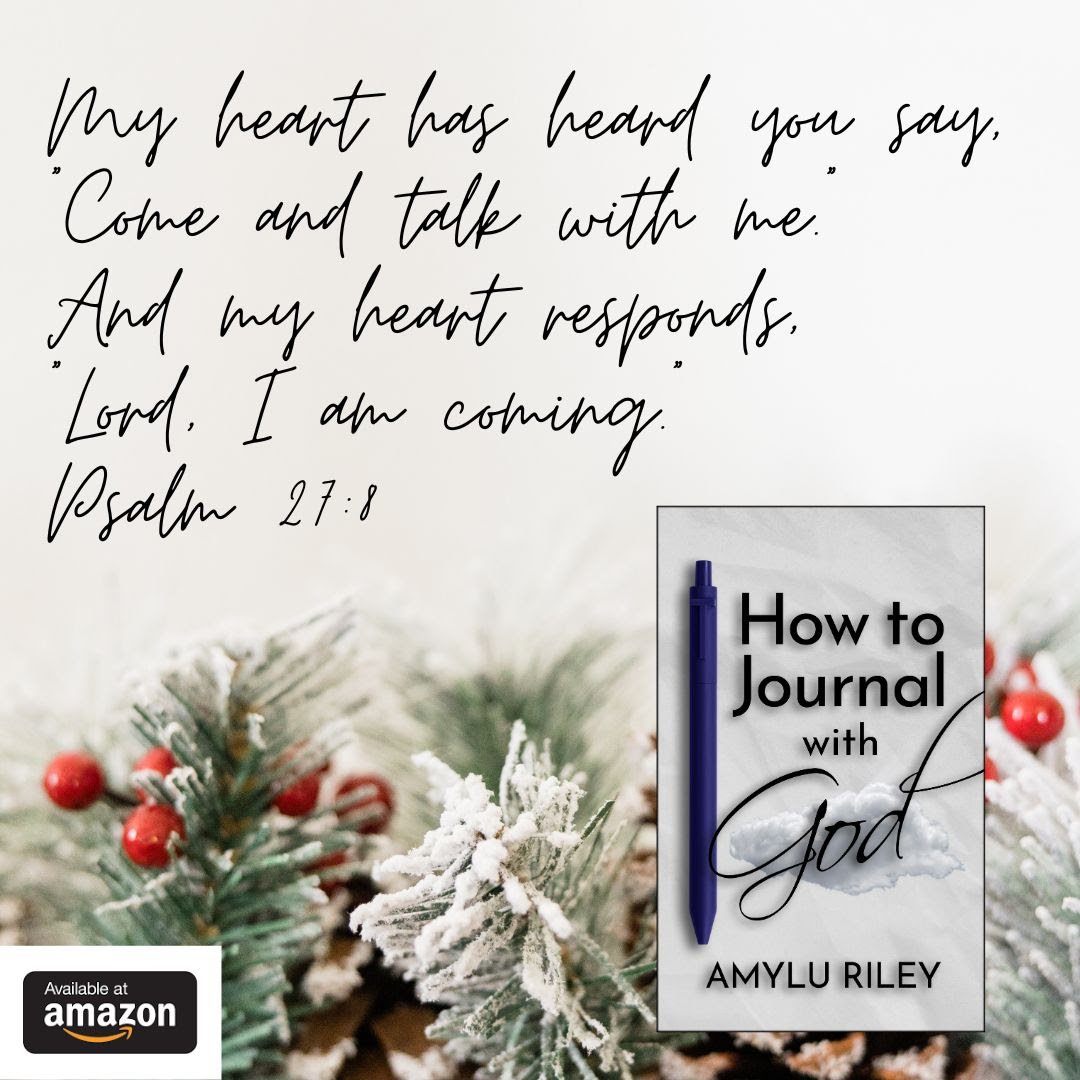 How to Journal with God book cover, by AmyLu Riley