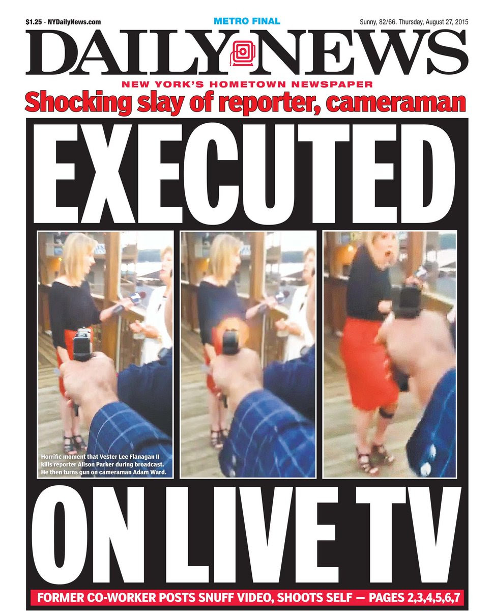 Very Serious Problems with the WDBJ Shooting Story Very Serious Problems with the WDBJ Shooting Story