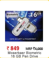 Moserbaer Biometric 16 GB Pen Drive