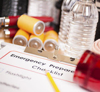 Emergency checklist and supplies