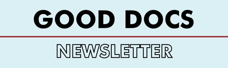 GOOD DOCS - FEBRUARY NEWSLETTER