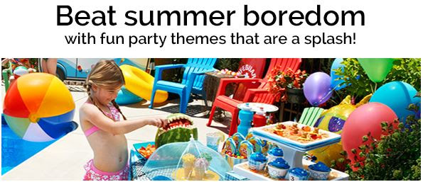 Summer party themes at Birthday Express