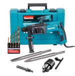 Martelete Combinado SDS Plus 800W 220V Com Maleta Makita HR2470