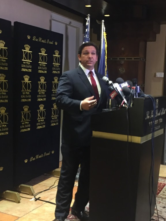 desantis in jerusalem