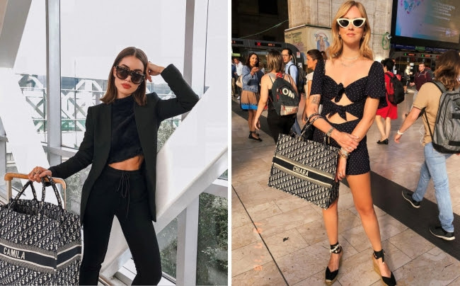 (C) Camila Coelho (C) Chiara Ferragni