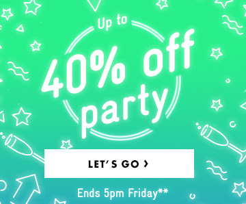 40% off party