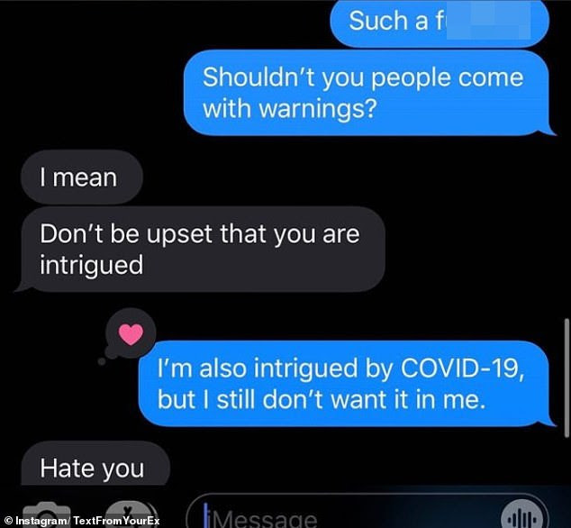 People share their responses to unwanted texts from their exes