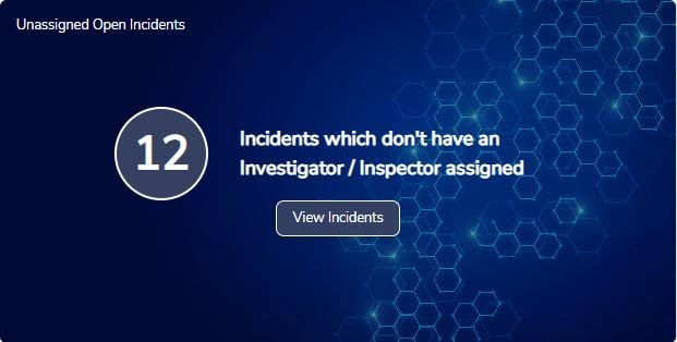 Unassigned incidents widget