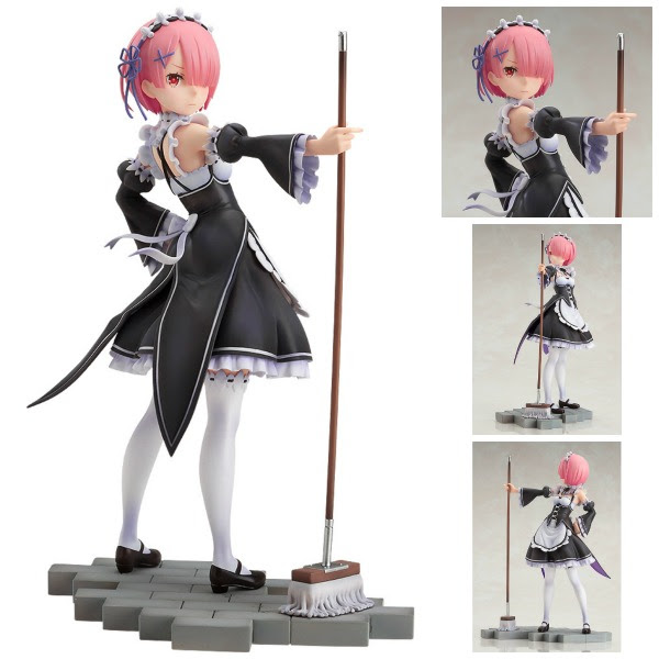 RAM FIGURA 22.5 CM RE: ZERO STARTING LIFE IN ANOTHER WORLD 1/7 SCALE RAM FIGURA 22.5 CM RE: ZERO STARTING LIFE IN ANOTHER WORLD 1/7 SCALE