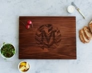 12&quot; x 16&quot; Wedding Gift Anniversary Gift Personalized Hardwood Cutting Board by AHeirloom