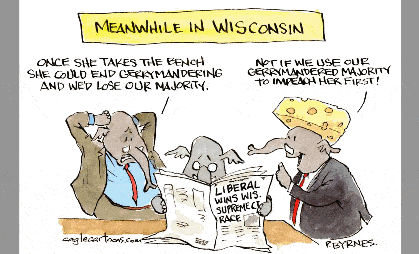 Republicans try to cling to their gerrymandered seats by impeaching new Justice