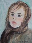 Portrait of girl - Posted on Tuesday, April 14, 2015 by Maria Karalyos