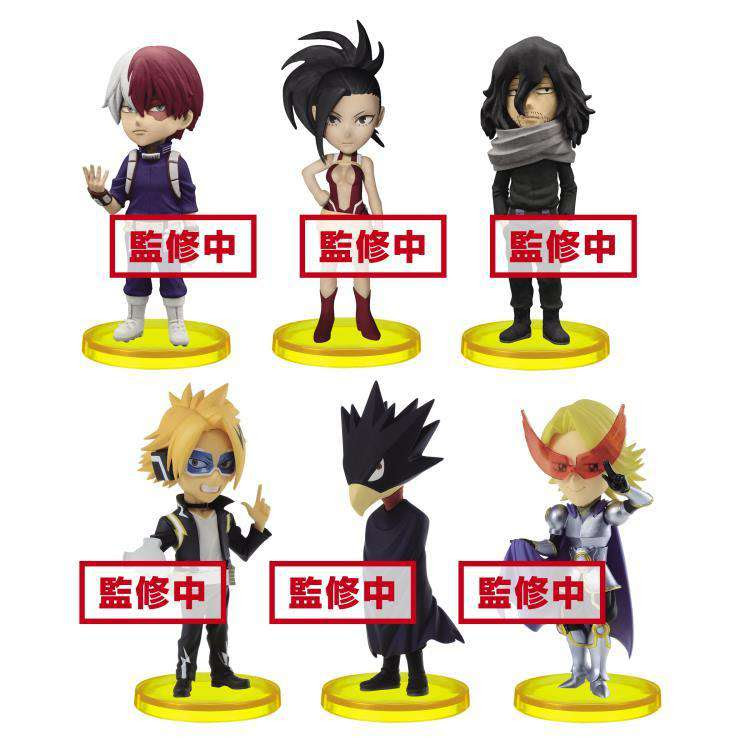 Image of My Hero Academia World Collectable Figure Vol. 2 Set of 6 Figures - AUGUST 2019
