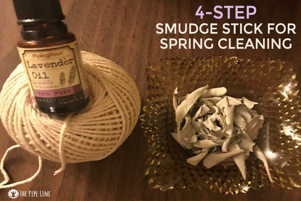 SPRING CLEAN WITH THESE DIY SMUDGE STICKS